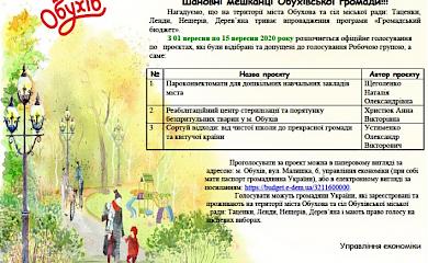 Громадський бюджет 2020/2021: розширені можливості для голосування