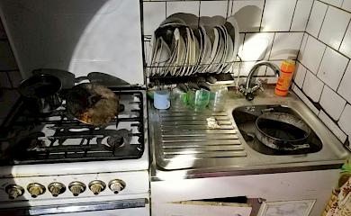 Підгоряння їжі на газовій плиті ледь не призвело до пожежі на Обухівщині