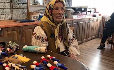 94-річна уродженка Обухівщини планує свою персональну виставку