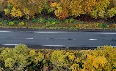 В мережі з'явилися світлини оновленої автотраси Фастів - Обухів - Ржищів