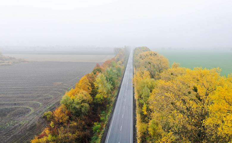 В мережі з'явилися світлини оновленої автотраси Фастів - Обухів - Ржищів