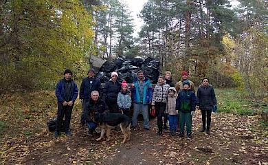 "2 години - вантажівка сміття": в Обухові відбувся суботник