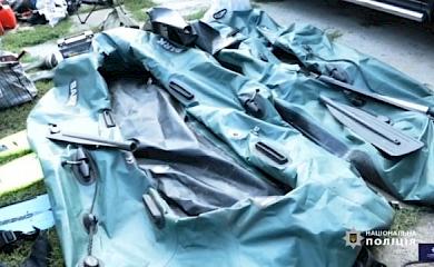 На Черкащині затримали обухівців, які крали мотори від човнів