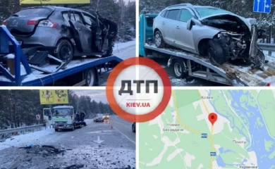 Біля Обухова два авто зіткнулися лоб у лоб: один водій загинув