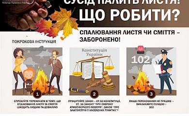 Що робити, якщо сусід палить листя: інструкція