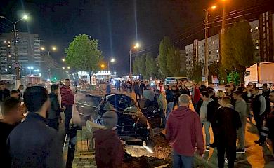 В результаті ДТП в центрі Обухова загинув чоловік: авто сильно пошкоджене