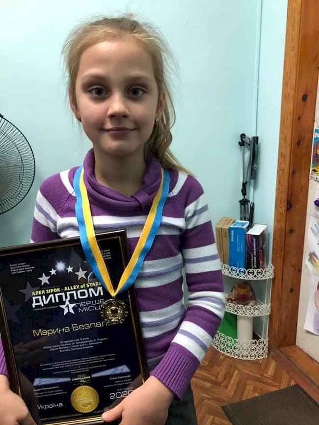 Маленька обухівчанка перемогла на Всеукраїнському фестивалі