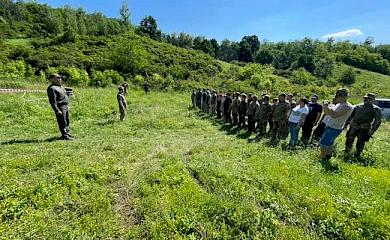 На Обухівщині відбулися військові навчання
