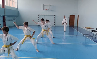 Юні обухівські каратисти отримали нові пояси