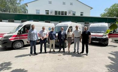 Обухівщина отримала нові авто швидкої допомоги
