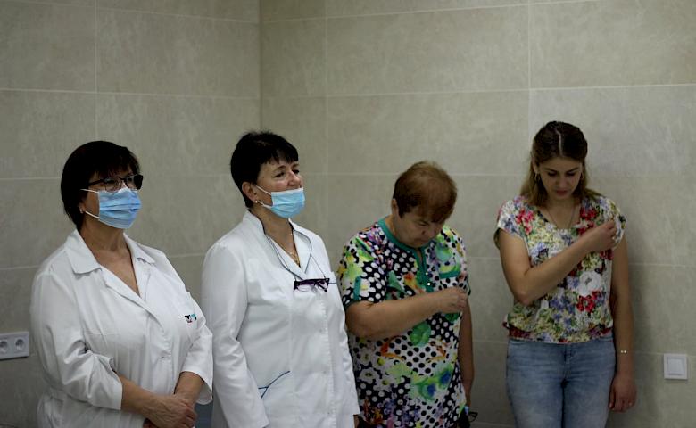 Нещеровські монахи освятили відділення гемодіалізу в Обухівській лікарні