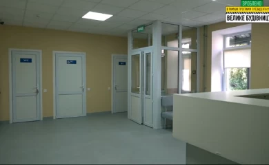 Как выглядит обновленная городская больница в Обухове (видео)