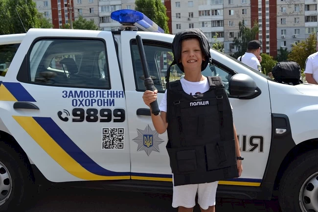 Обухівчан нагодували поліцейською кашею