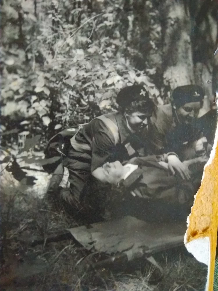 В Обухове нашли старые советские фото: на них соревнования санитарных дружин