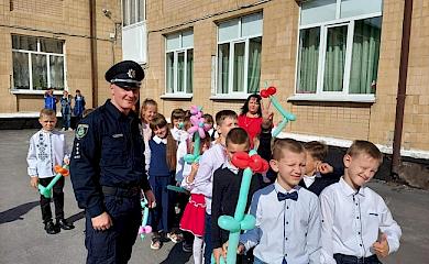 До обухівських шкіл завітали поліцейські