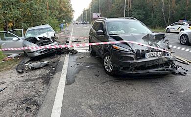 На Столичному шосе сталася масштабна автотроща