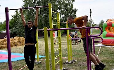 На Обуховщине создали &laquo;активный парк&raquo;