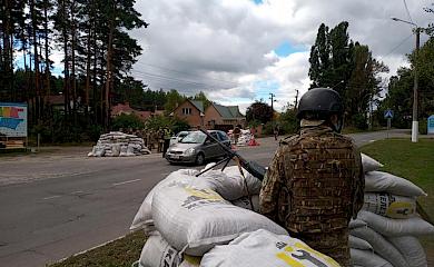 На территории Обуховского района проходят учебные сборы