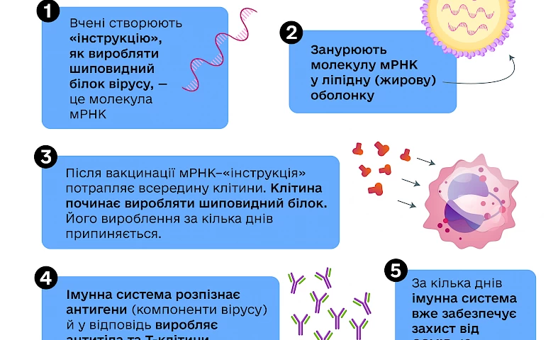 Які типи вакцин проти COVID-19 використовують в Україні: список