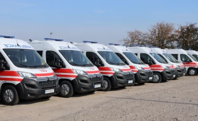 Обухівщина отримала нові автівки екстреної медичної допомоги