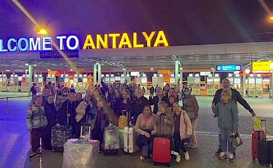 Юные танцоры из Обухова поехали покорять Турцию