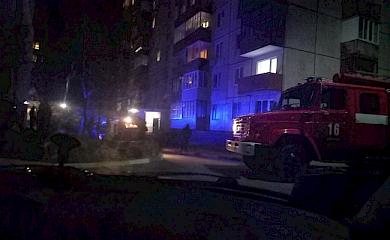 Пожежа в Обухові: горіла ліфтова шахта