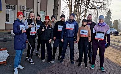 Обухівські активісти та депутати від "Європейської Солідарності" взяли участь у марафоні
