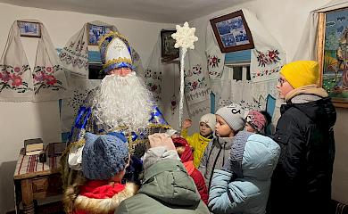 У селі біля Обухова відкрили резиденцію святого Миколая