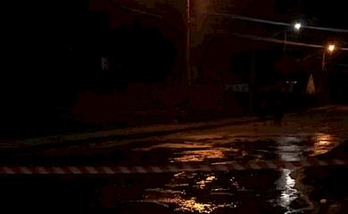 В Обухові прорвало трубу: відео