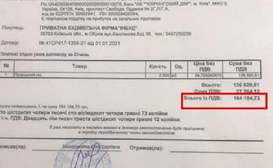 Підприємство з Обухова отримало рекордну платіжку за газ