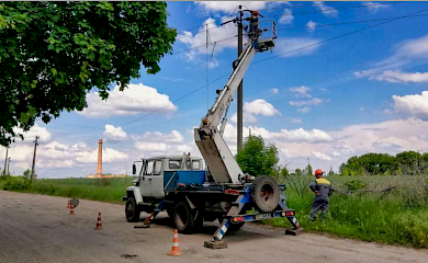 У Миронівській тергромаді на ЛЕПах встановили захист для птахів