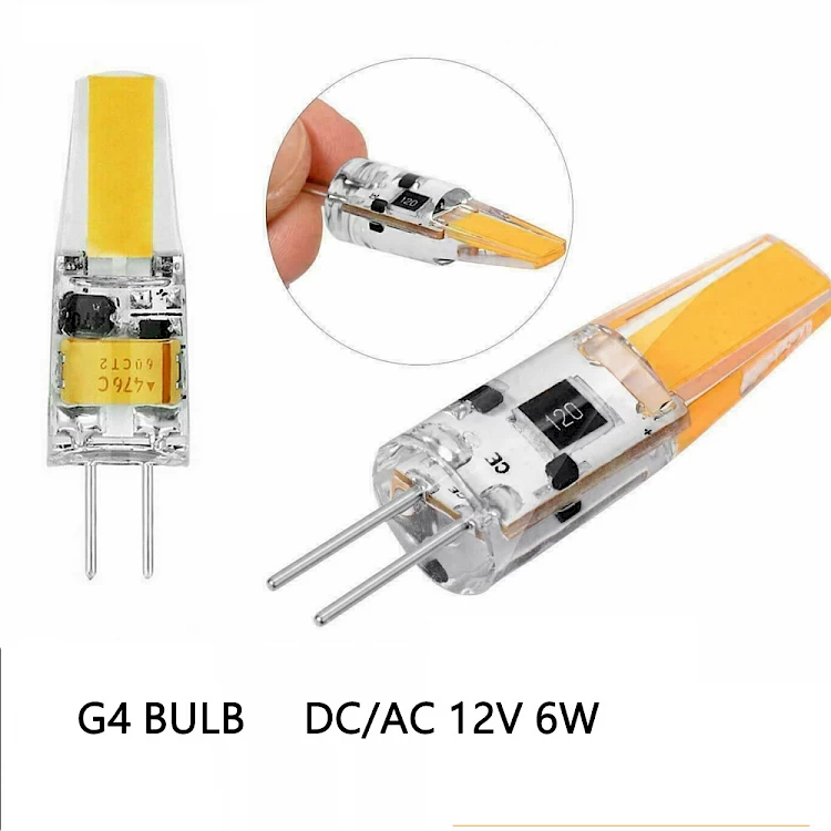 Использование LED-лампочек с патроном G4