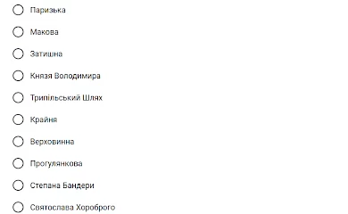 Обухівський район: у Ржищеві думають над декомунізацією вулиці