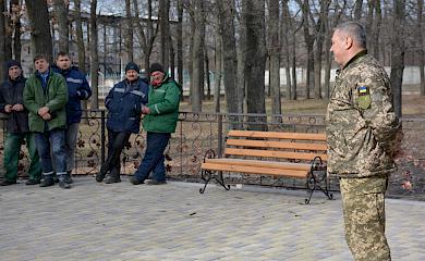Жителям Миронівки запропонували долучитися до резерву тероборони Обухівщини
