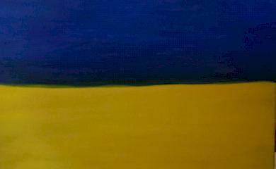 Художник из Обухова запускает флешмоб по написанию флага Украины