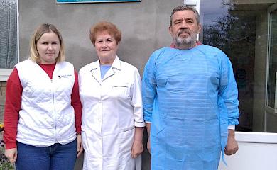 Обухівський район: у Стайках відбувся виїздний прийом лікарів