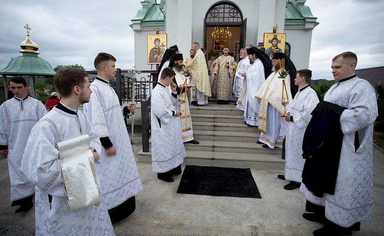 Голова УГКЦ освятив храм в Обухові