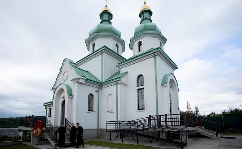 Голова УГКЦ освятив храм в Обухові