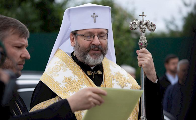 Голова УГКЦ освятив храм в Обухові