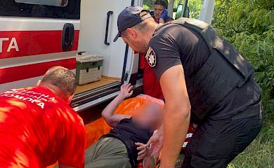 В Кагарлику правоохоронці врятували бабусю