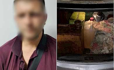 Обухівський район: під час огляду автомобіля виявили 300 літрів пального