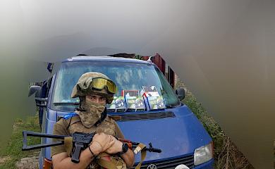 Богуславські волонтери зібрали кошти на відеокамери і монітори нічного бачення