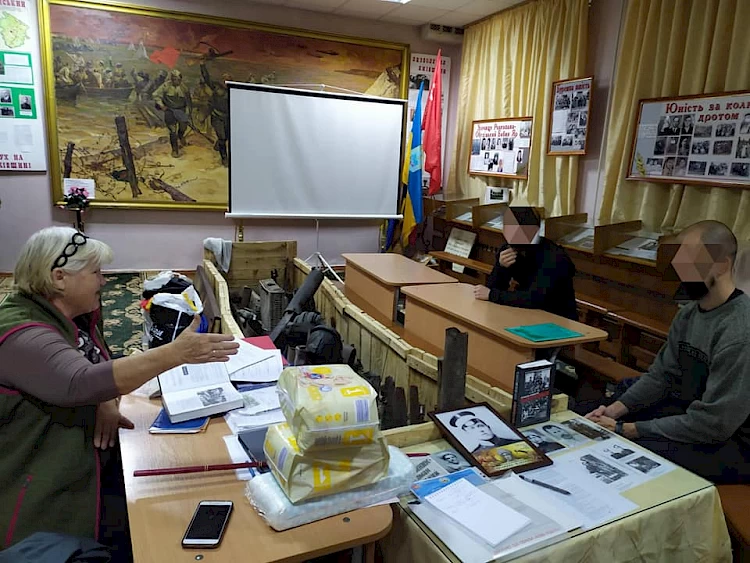 Музею передали плитоноску загиблого обухівського бійця