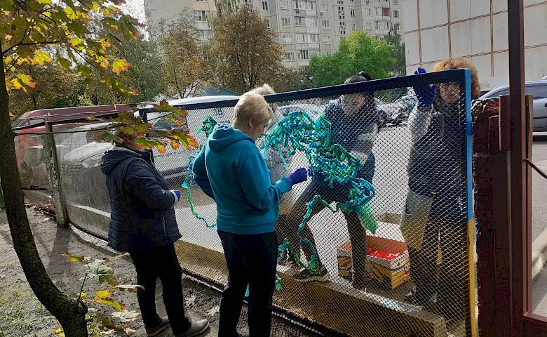 В обухівському дитячому садку "розквітла Україна"