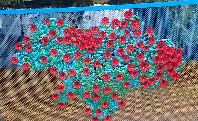 В обухівському дитячому садку "розквітла Україна"