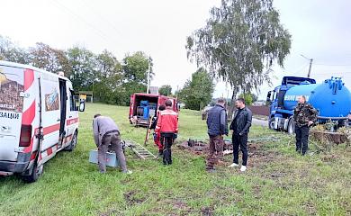 Трипілля: тривають роботи з розчищення каналізаційної мережі