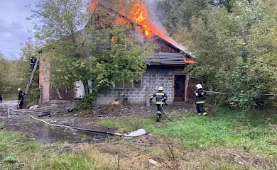 Обухівський район: рятувальники ліківідували пожежу на підприємстві
