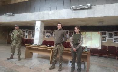 "Правий Сектор" провів заняття з такмеду в Обухові