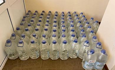 Ржищівський гуманітарний штаб отримав очищену бутильовану воду