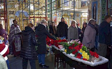 Українська громада попрощалася з бійцем